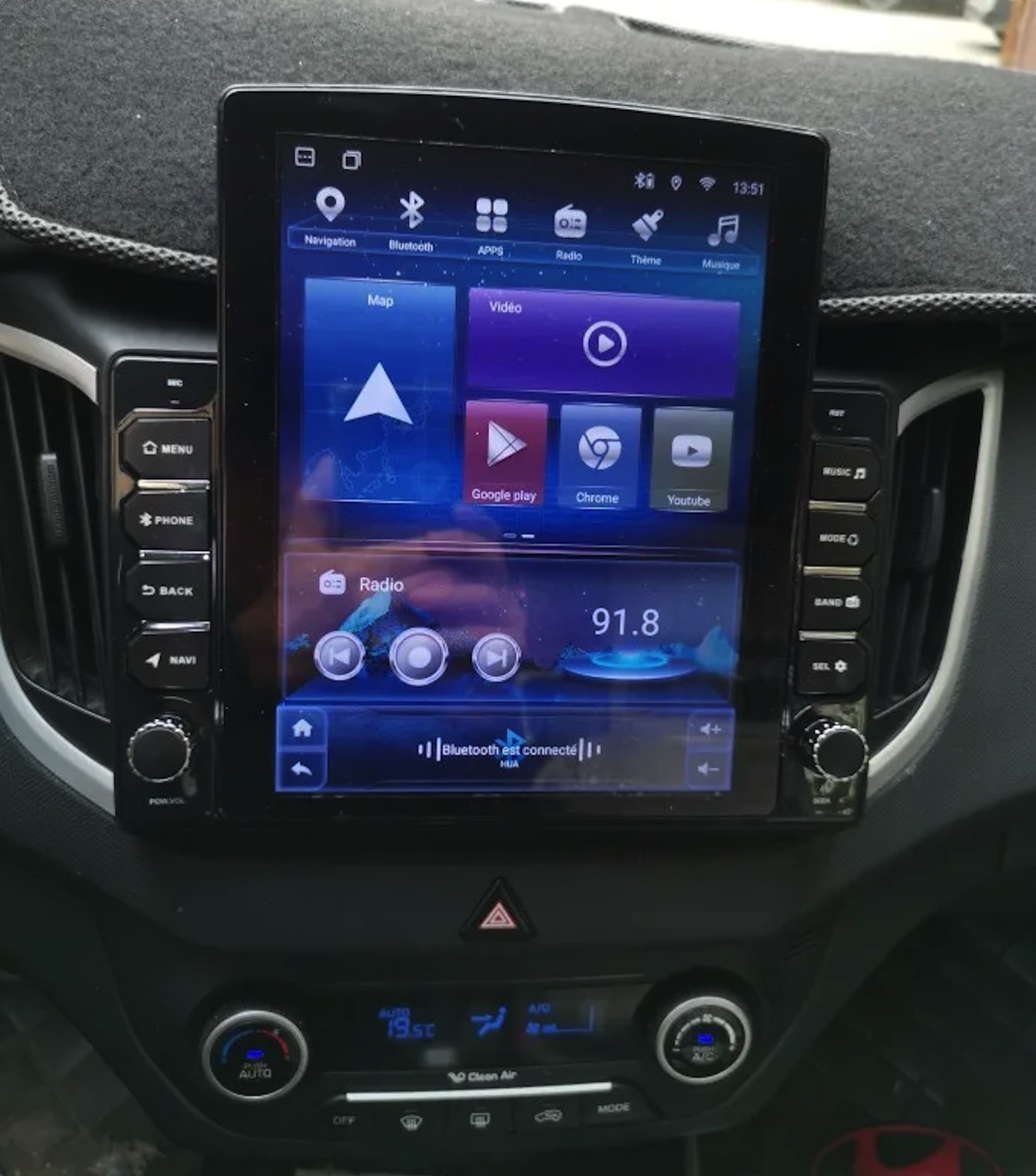 Tablet Danish Mobile & Accessories - Autoradio multimédia stéréo PC tablette GPS