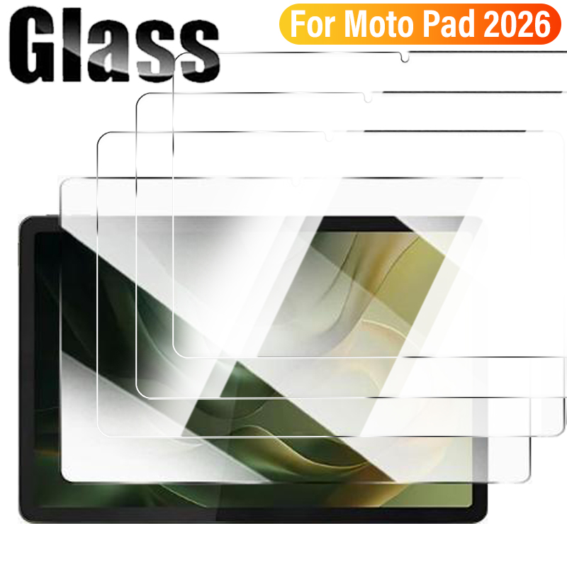 Motorola Tablet Accessories - Protecteur d'écran en verre trempé pour