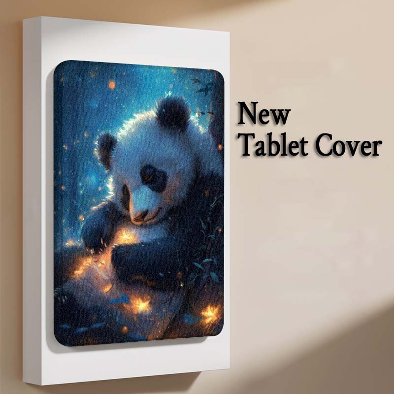 Peinture à l'huile chat Panda  - Lenovo Tablet P12 Accessories avis et prix