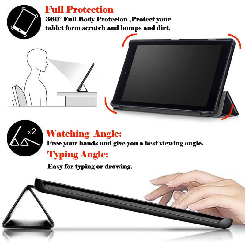 Coque en cuir PU pliable pour  - Tablet Accessories Amazon avis et prix